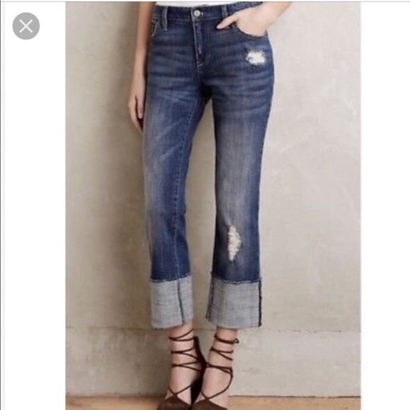 wide cuff jeans